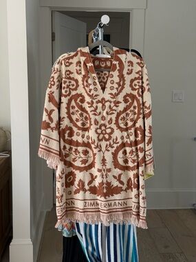 Zimmermann terry toweling mini dress